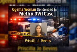 Ogema Woman Sentenced in Meth, DWI Case