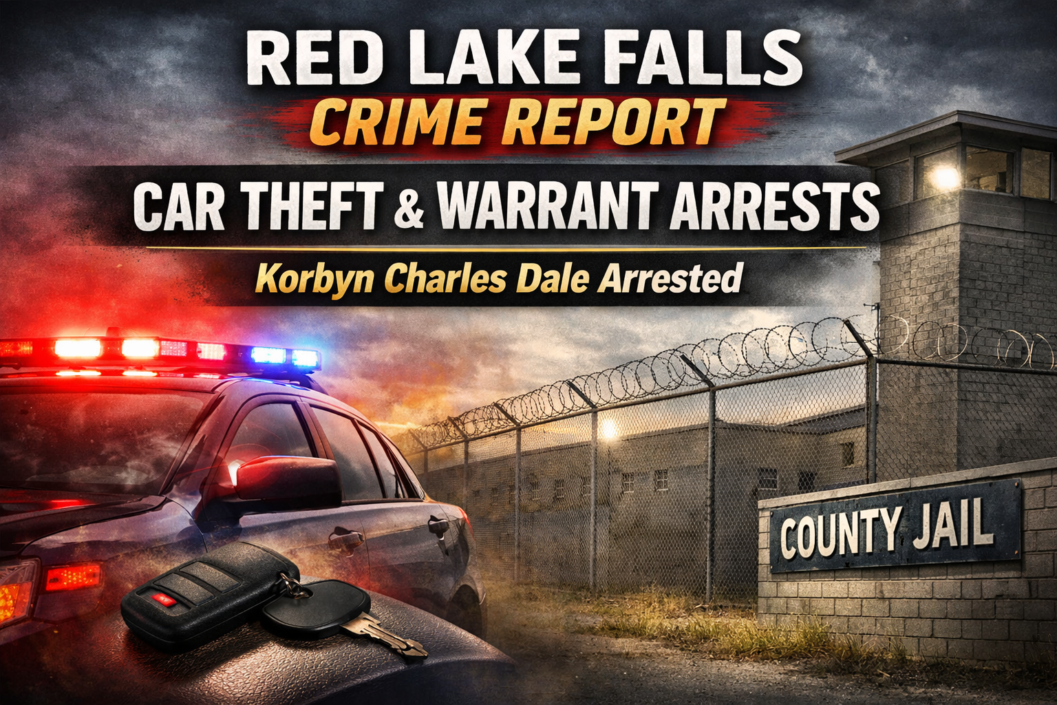 Red Lake Falls: Car Theft Leads Weekly Sheriff Report