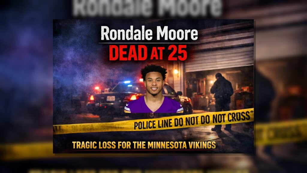 Minnesota Vikings WR Rondale Moore dies at 25