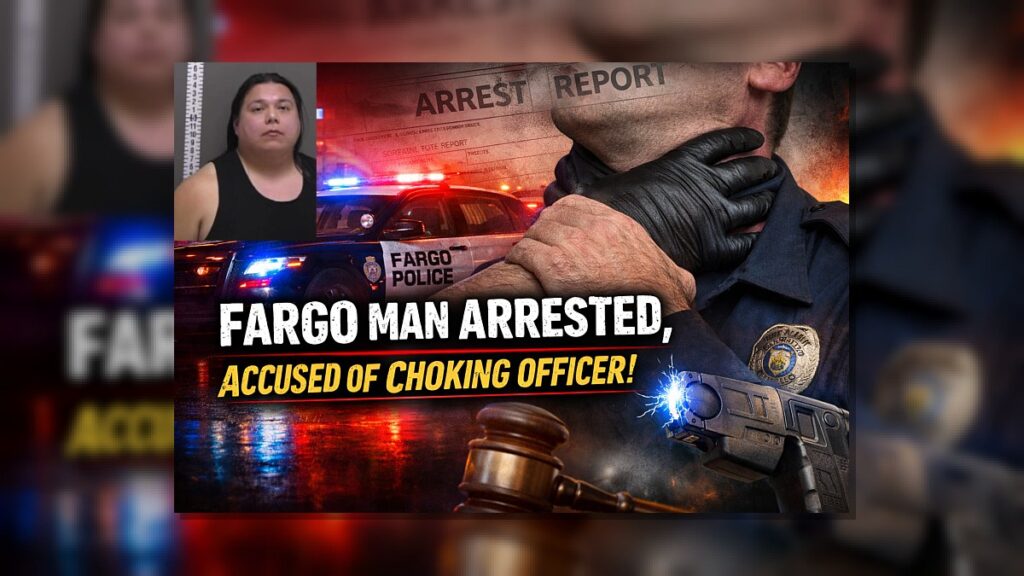 Fargo: Man Charged After Officer Choking Claim