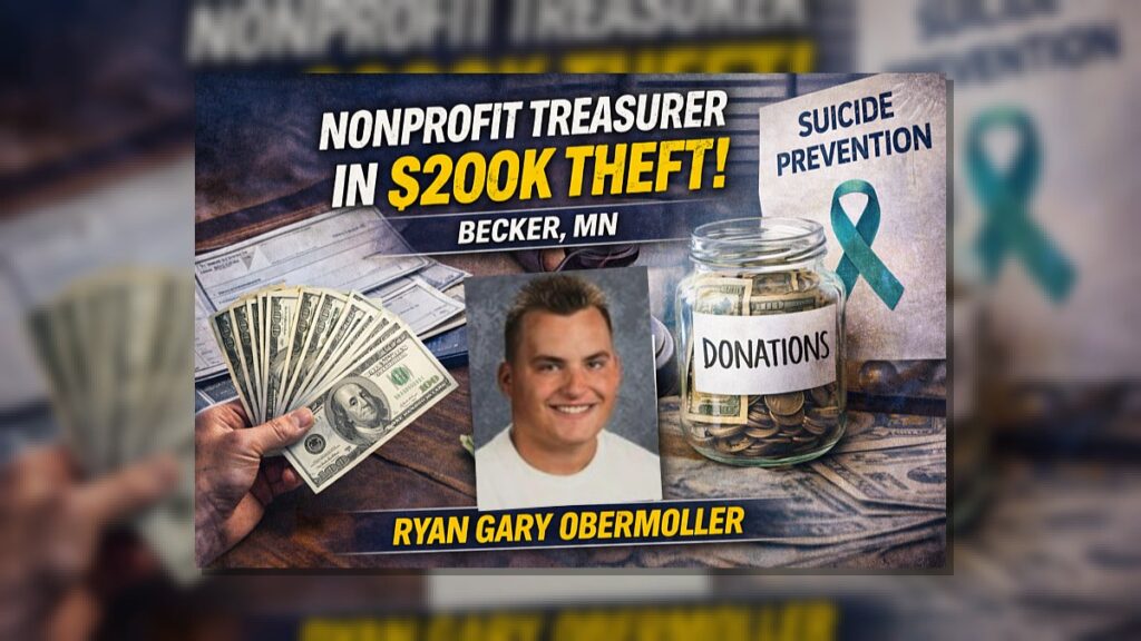 Becker: Nonprofit Treasurer Charged in $200K Theft