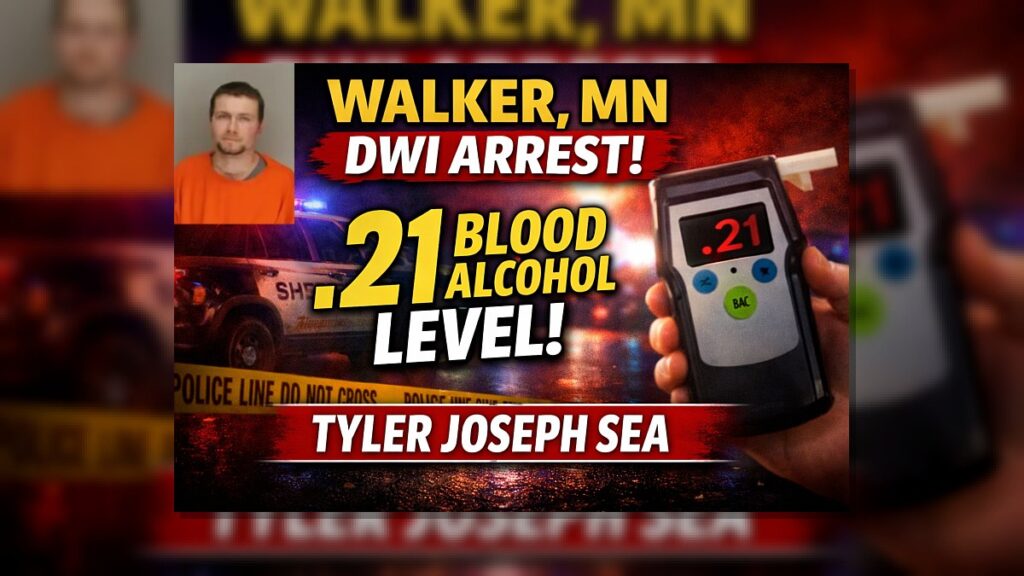 Walker: .21 BAC DWI Charge After Taillight Stop