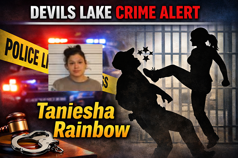 Devils Lake: Woman Accused of Kicking Officer