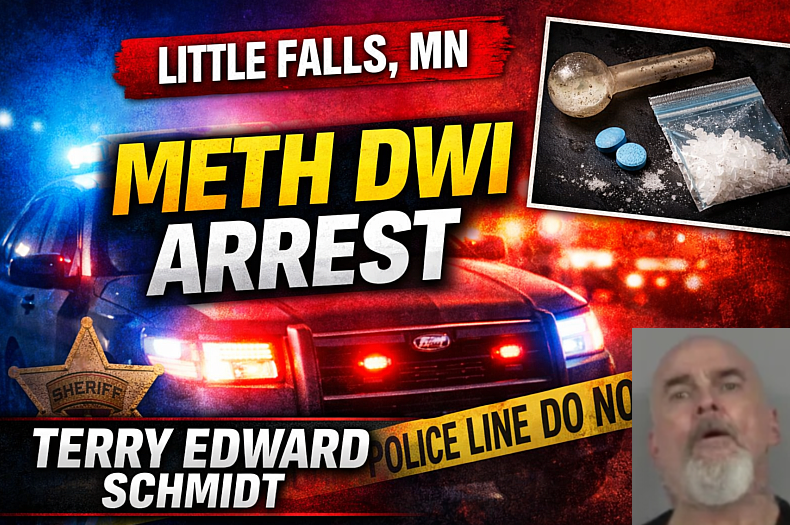 Little Falls Man Charged in Meth DWI Refusal