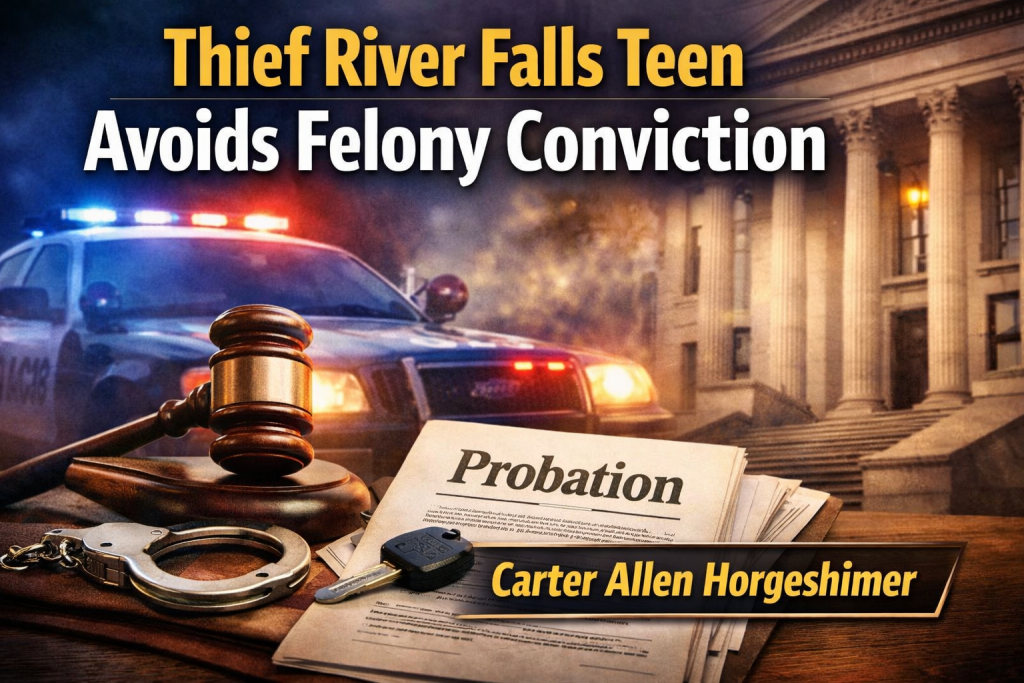 Thief River Falls Teen Gets Felony Fleeing Stay