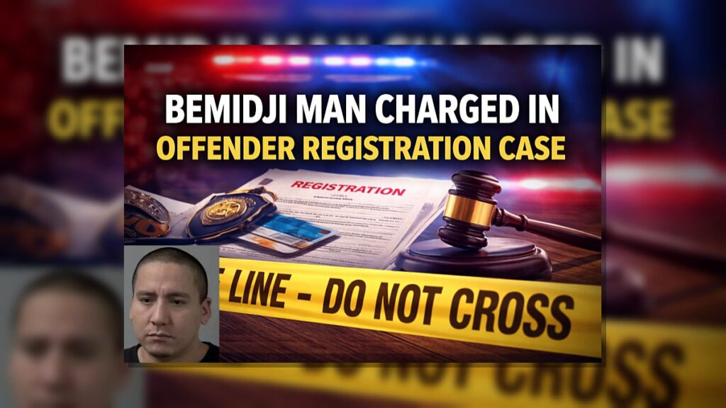 Bemidji man charged in offender registration case
