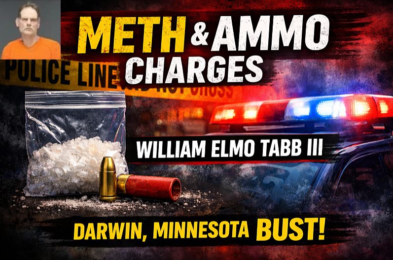 Darwin: Meth, Ammo Charges After Search Warrant