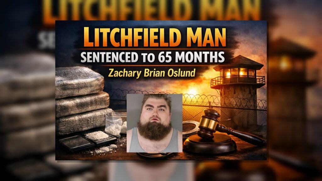 Otter Tail County: Litchfield Man Gets 65 Months