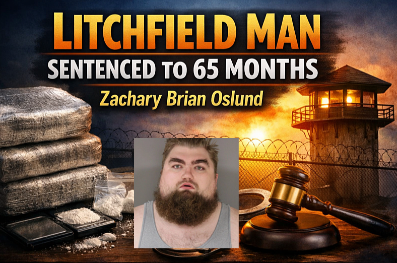 Otter Tail County: Litchfield Man Gets 65 Months