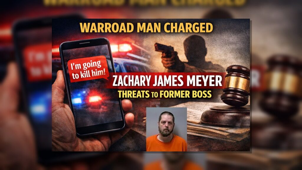 Warroad Man Charged in Ex-Boss Threat Texts