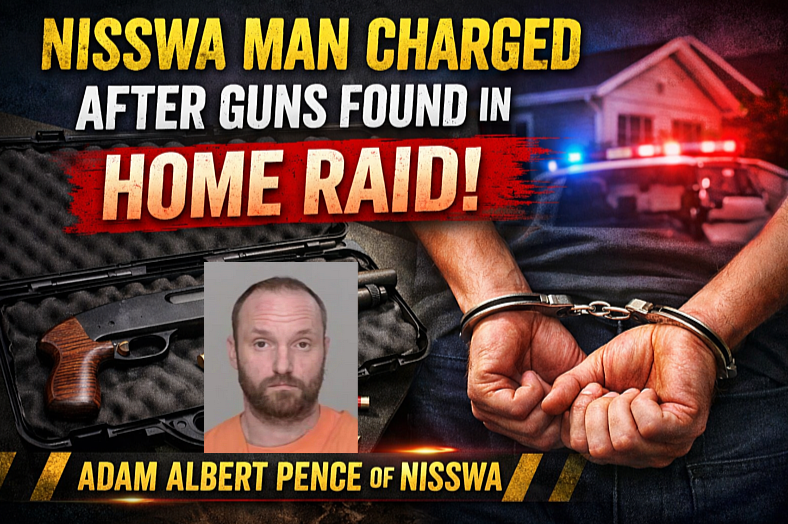 Nisswa Man Charged After Guns Found in Home Search