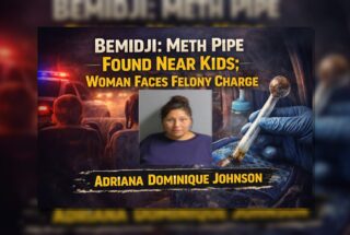 Bemidji: Meth Pipe Near Kids Leads to Felony Charge
