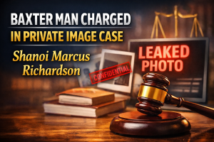Baxter man charged in private image case