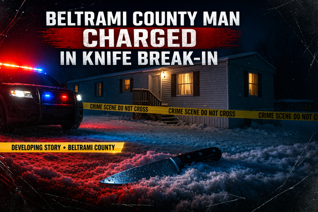 Beltrami County Man Charged in Knife Break-In