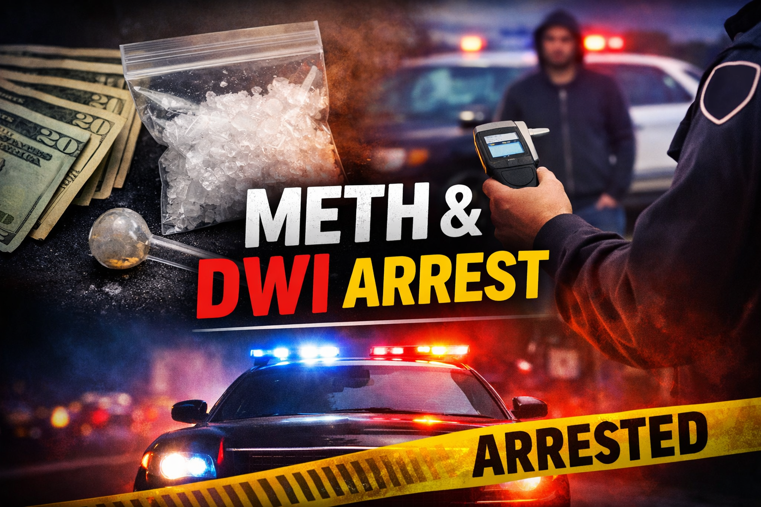 Bemidji Man Charged After Meth, DWI Arrest