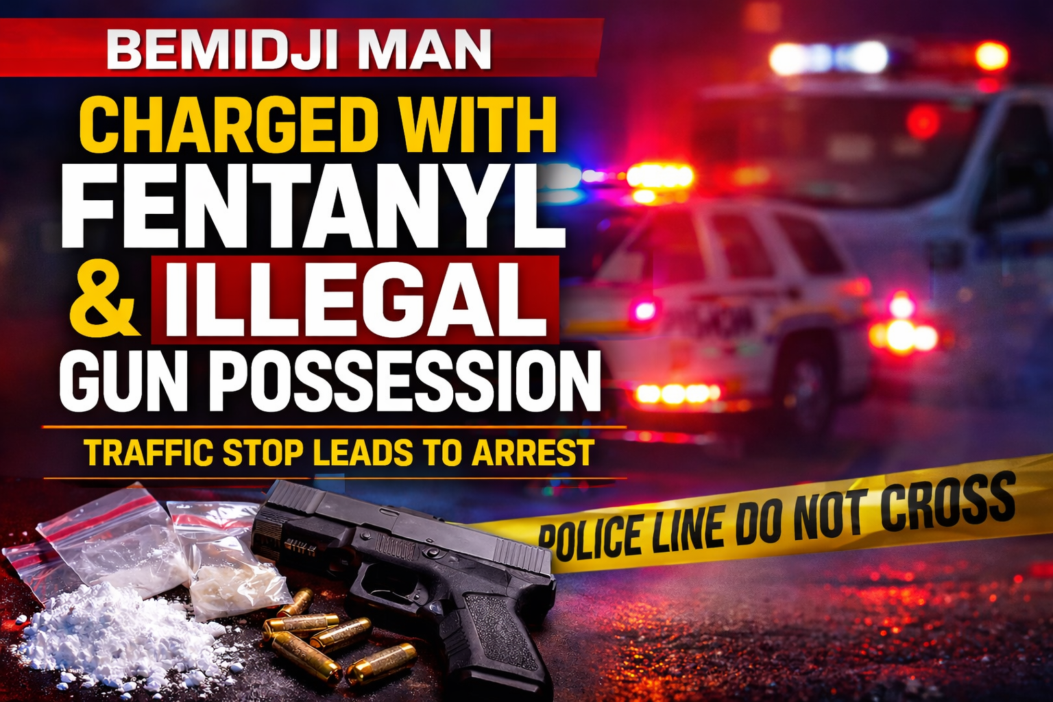 Bemidji Man Charged With Fentanyl, Gun Crimes