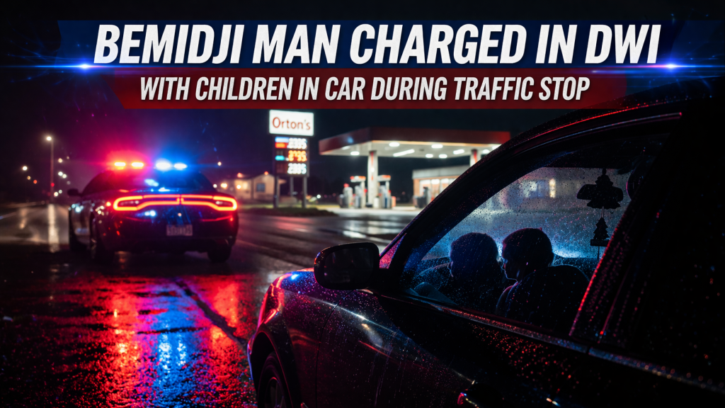 Bemidji Man Charged in DWI With Children in Car – TRF News
