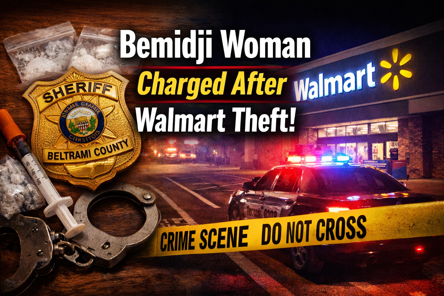 Bemidji Woman Charged After Walmart Theft
