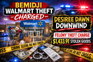 Bemidji: Woman Charged in $1,433 Walmart Theft