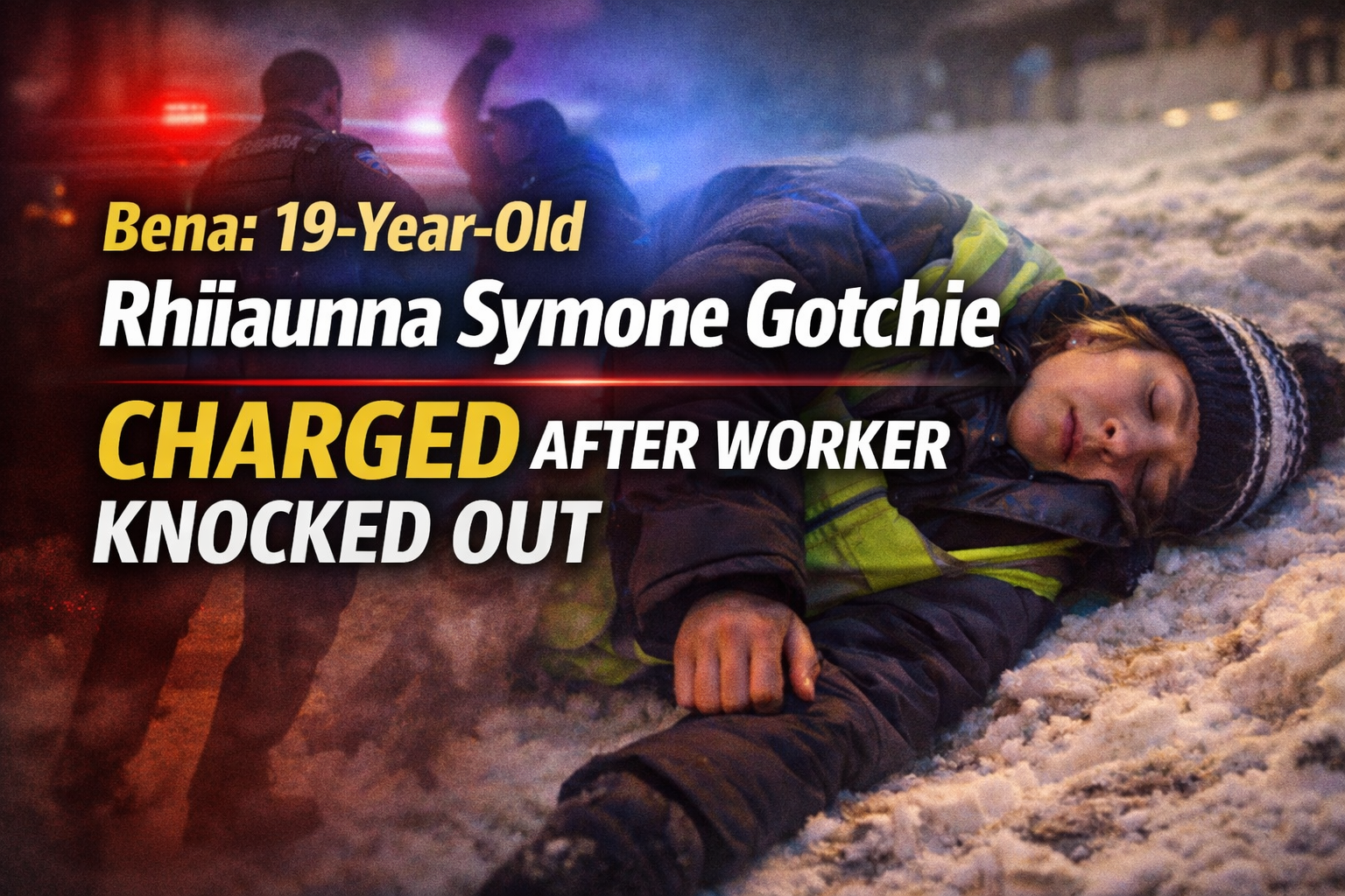 Bena Teen Charged After Worker Knocked Out