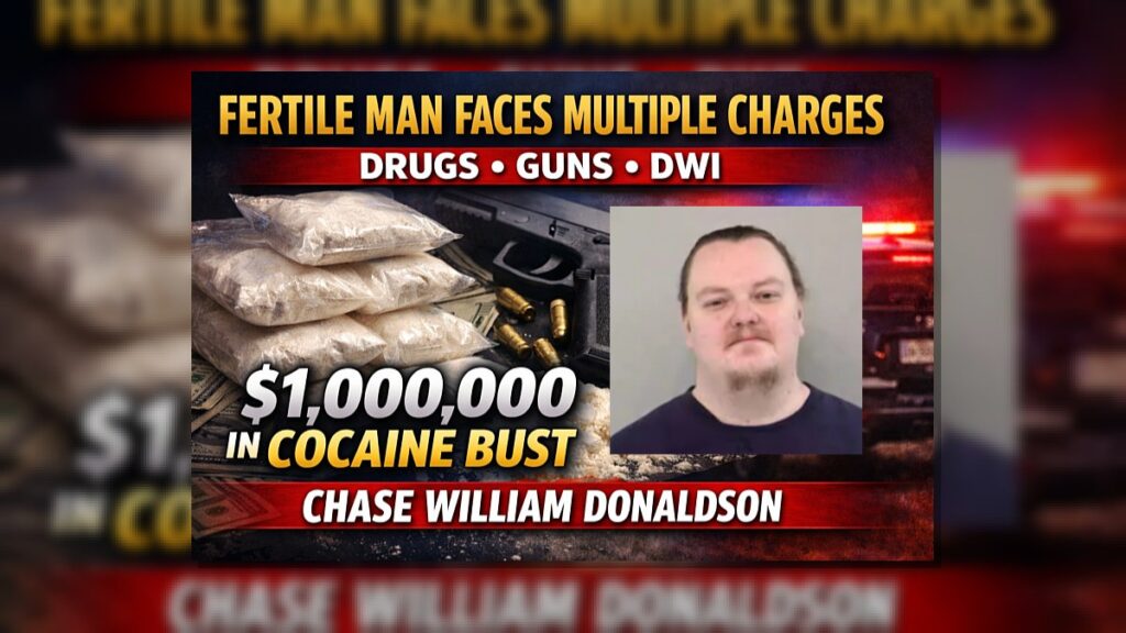 Fertile Man Faces 5 Charges in Cocaine Case