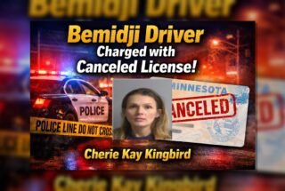 Bemidji Stop: Driver Charged With Canceled License