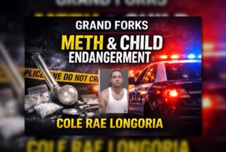 Grand Forks Man Charged After Meth, Child Found