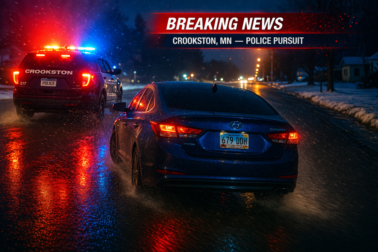 Crookston Woman Charged After Late-Night Pursuit