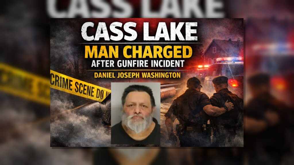 Cass Lake Man Charged After Reported Gunfire