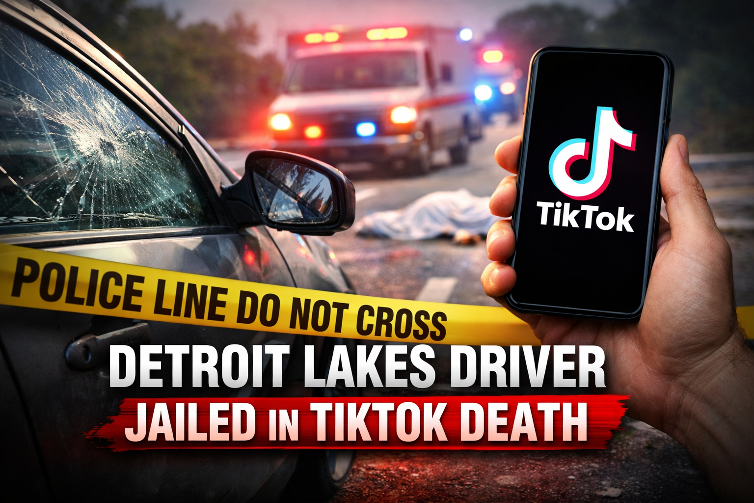 Detroit Lakes Driver Jailed in TikTok Death