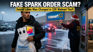 Detroit Lakes Walmart Swindle Charge Filed