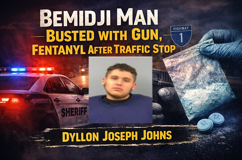 Bemidji: Gun, Fentanyl Charges After Traffic Stop