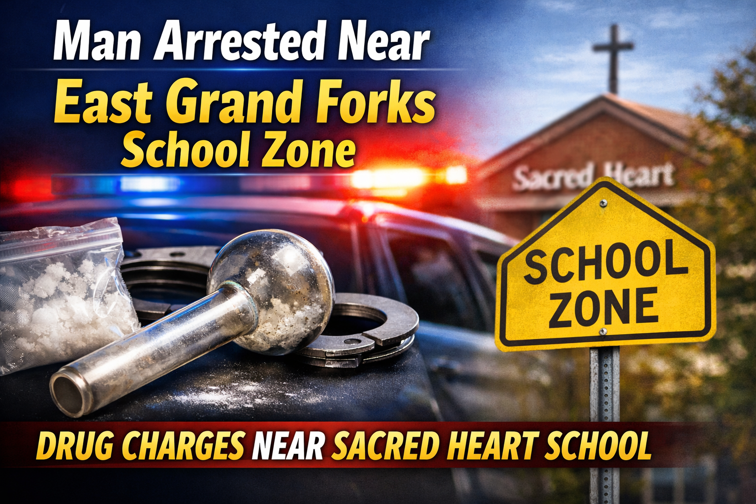 East Grand Forks Man Charged Near School Zone
