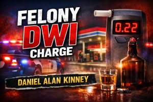 East Grand Forks Man Faces Felony DWI Charge