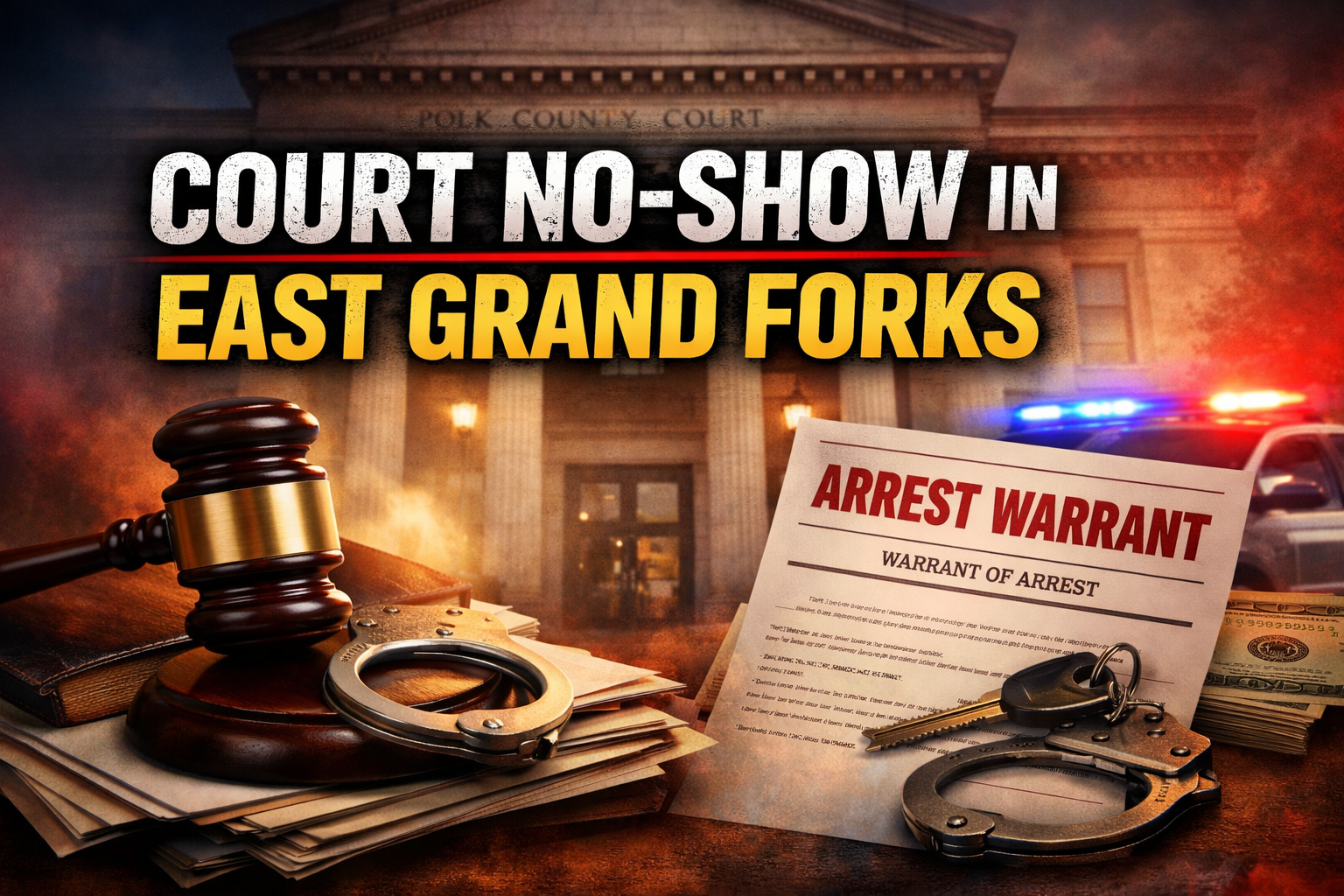 East Grand Forks Man Misses Felony Court Date