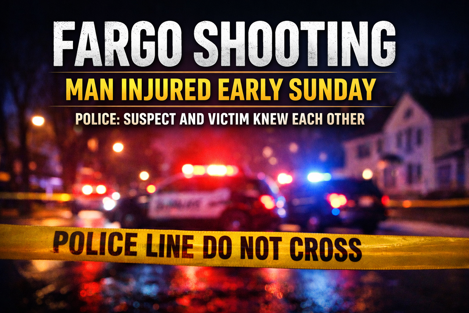 Fargo Shooting Leaves Man Injured Sunday