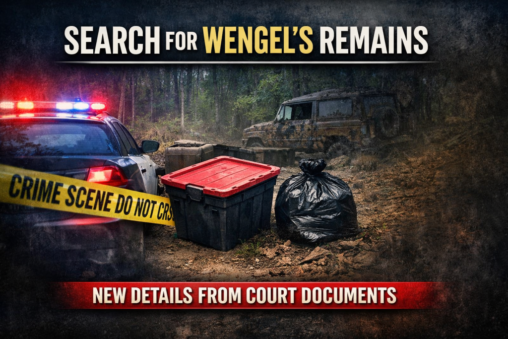 Fargo Warrants Reveal Search for Wengel's Remains