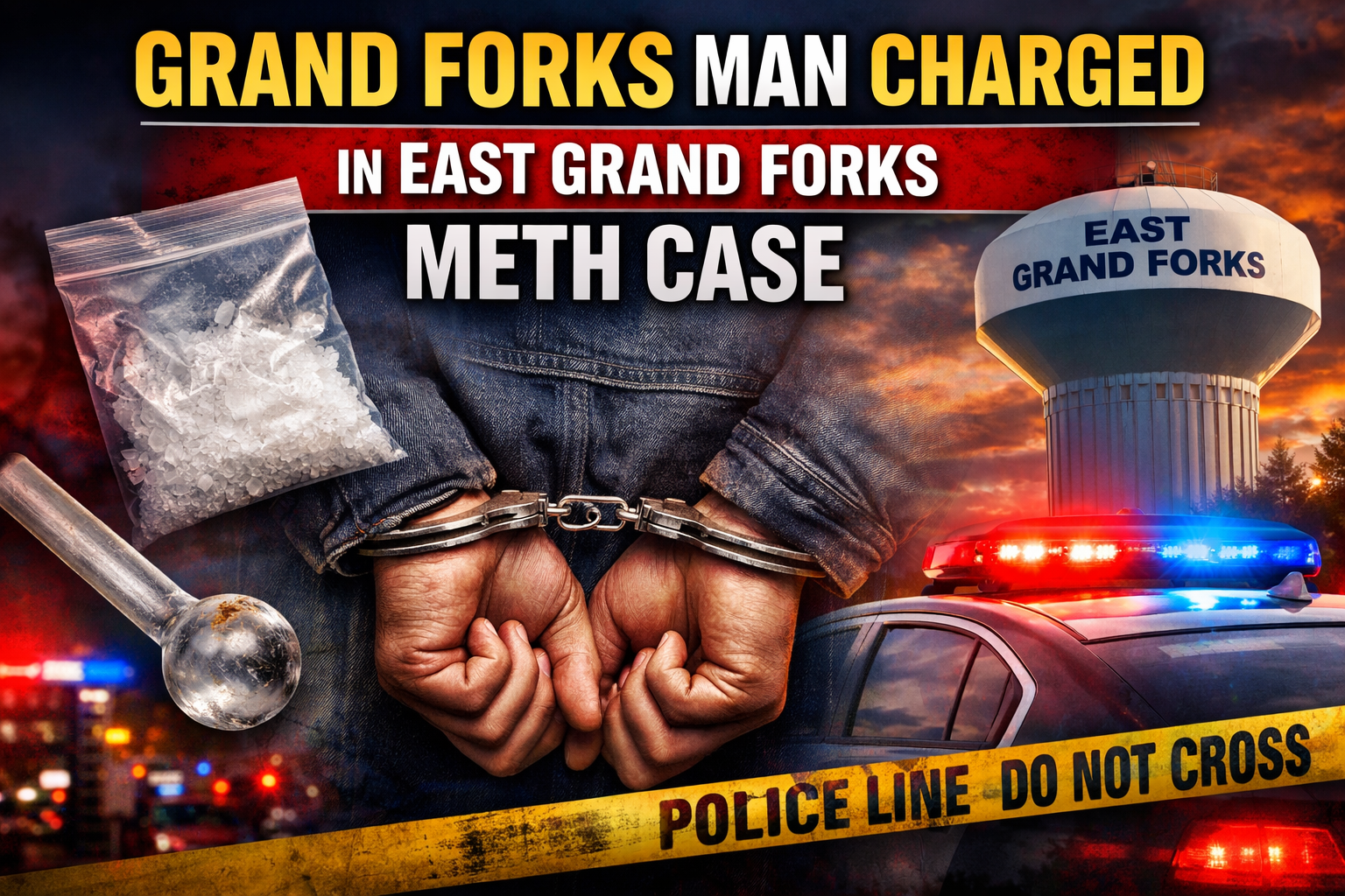 Grand Forks Man Charged in East Grand Forks Meth Case