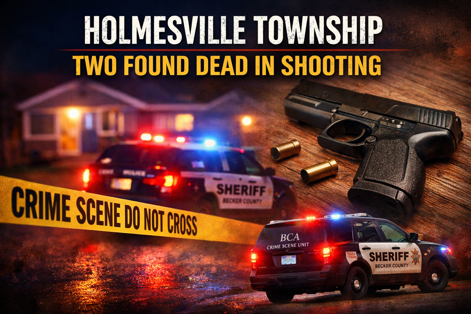 Holmesville Township Shooting Leaves 2 Dead
