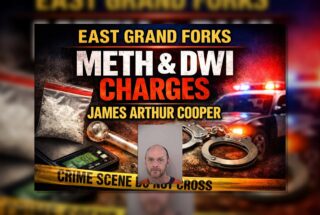 East Grand Forks Man Faces Meth, DWI Charges