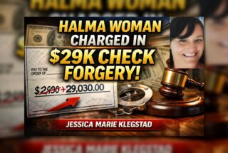 Halma Woman Charged In $29K Check Forgery