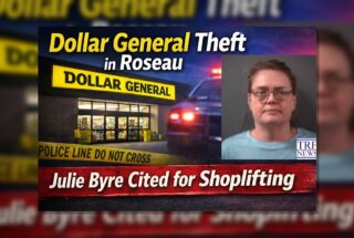 Roseau: Julie Byre Cited in Dollar General Theft