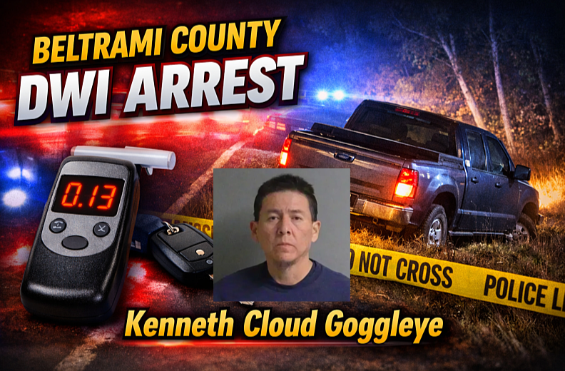 Laporte Man Charged After Beltrami Ditch DWI