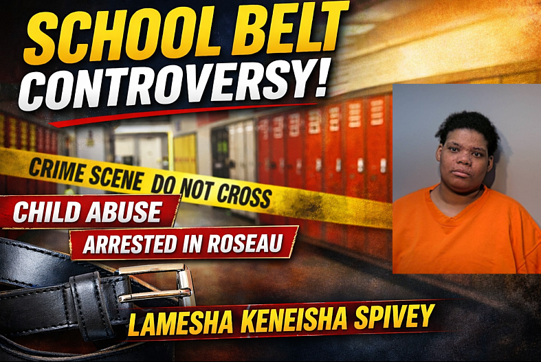Roseau Woman Charged After School Belt Incident