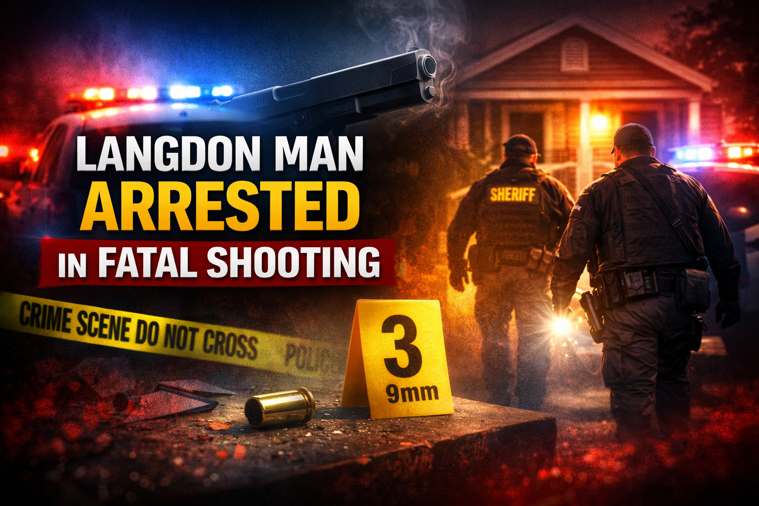 Langdon Man Held in Deadly Shooting Case
