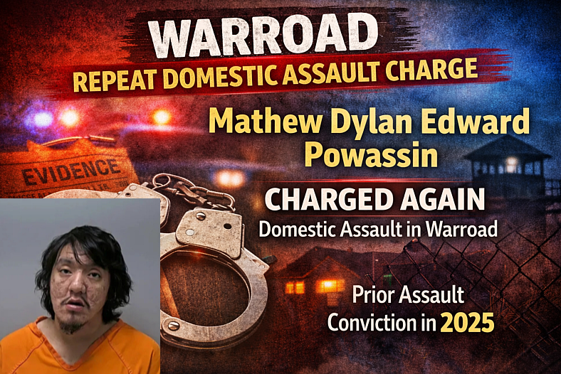 Warroad: Powassin Charged in Repeat Assault Case