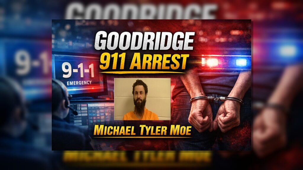 Goodridge Man Arrested After 911 Hangup