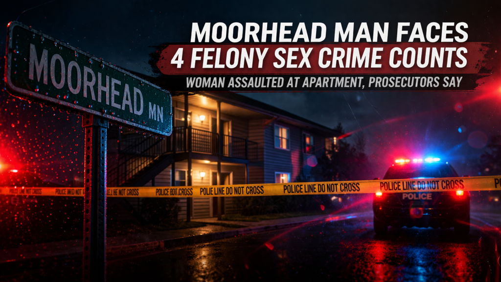 Moorhead Man Faces 4 Felony Sex Crime Counts