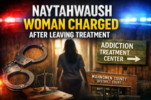 Naytahwaush Woman Charged After Leaving Treatment