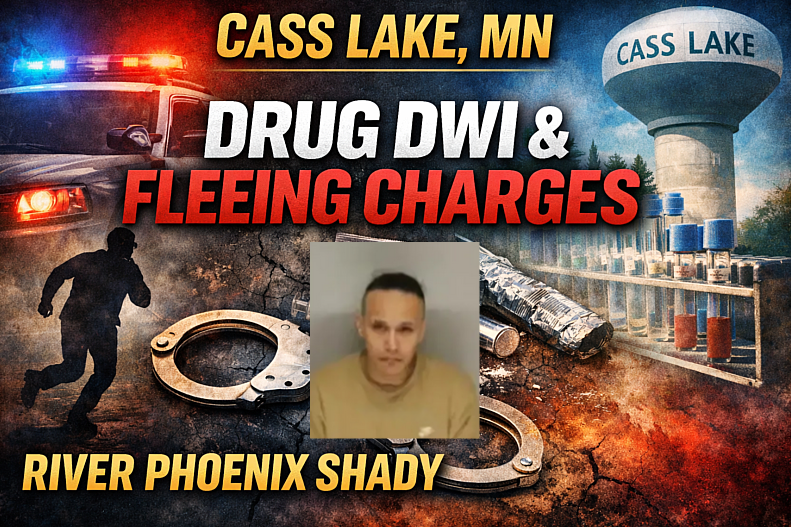 Cass Lake: Drug DWI, Fleeing Charges Filed